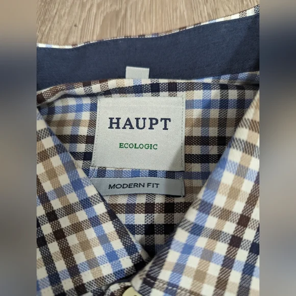 haupt dress shirts Haupt | Shirts | Mens Haupt Fashion Fit Long Sleeve Dress Shirt Nwt
